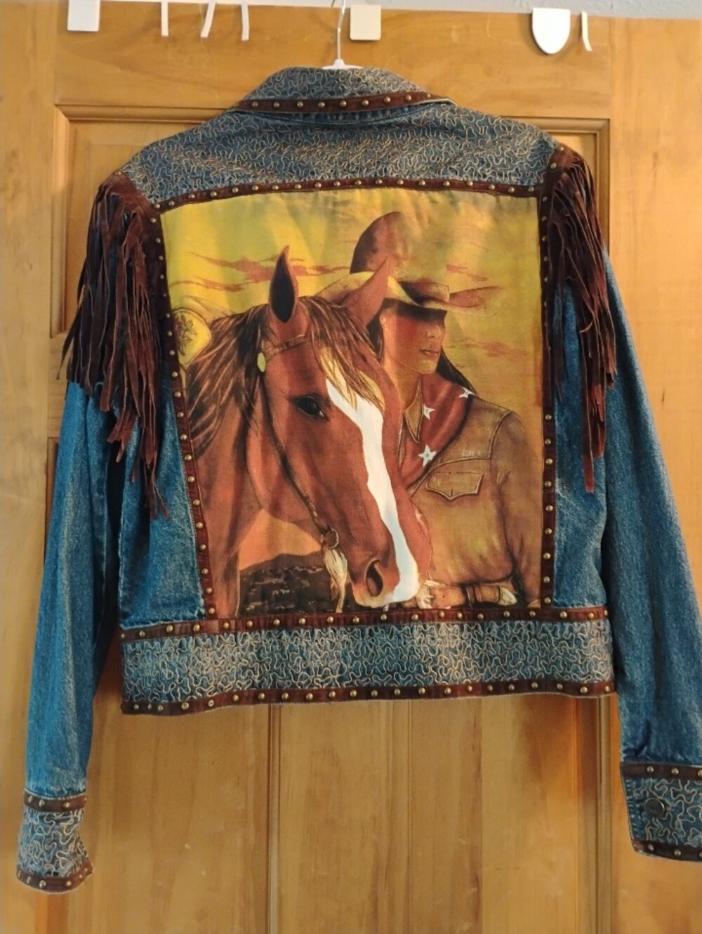 Doreman Burns Cowgirls by Gordon and James Denim Jacket